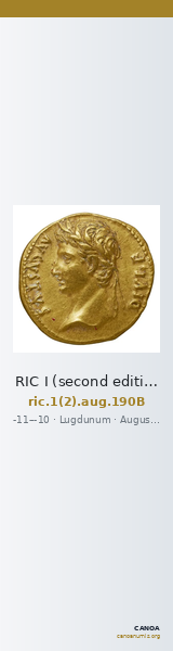 RIC I (second edition) Augustus 190B — CANOA