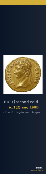 RIC I (second edition) Augustus 190B — CANOA