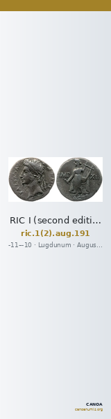 RIC I (second edition) Augustus 191 — CANOA