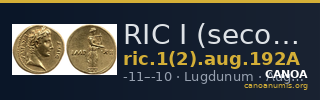 RIC I (second edition) Augustus 192A — CANOA