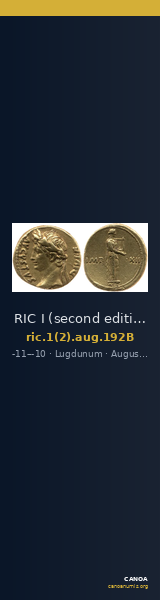 RIC I (second edition) Augustus 192B — CANOA