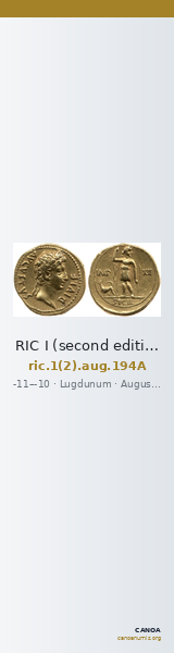 RIC I (second edition) Augustus 194A — CANOA
