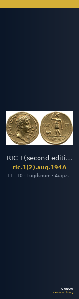 RIC I (second edition) Augustus 194A — CANOA