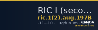 RIC I (second edition) Augustus 197B — CANOA