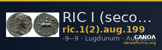 RIC I (second edition) Augustus 199 — CANOA