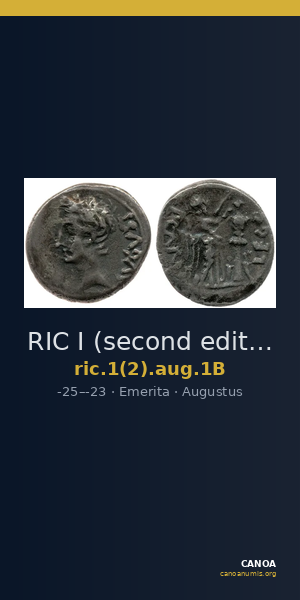 RIC I (second edition) Augustus 1B — CANOA