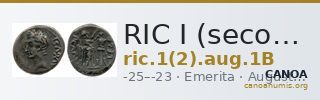 RIC I (second edition) Augustus 1B — CANOA