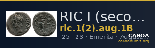 RIC I (second edition) Augustus 1B — CANOA