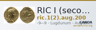 RIC I (second edition) Augustus 200 — CANOA