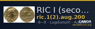 RIC I (second edition) Augustus 200 — CANOA