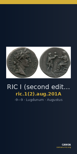 RIC I (second edition) Augustus 201A — CANOA