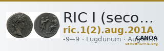 RIC I (second edition) Augustus 201A — CANOA