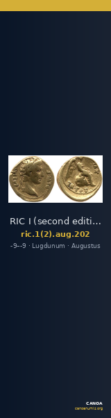 RIC I (second edition) Augustus 202 — CANOA