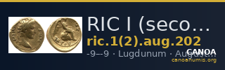 RIC I (second edition) Augustus 202 — CANOA