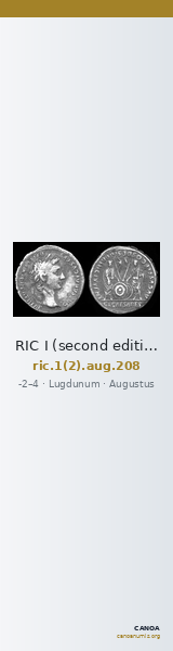 RIC I (second edition) Augustus 208 — CANOA