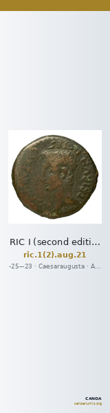 RIC I (second edition) Augustus 21 — CANOA