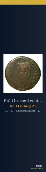 RIC I (second edition) Augustus 21 — CANOA