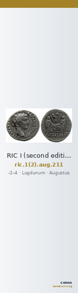 RIC I (second edition) Augustus 211 — CANOA
