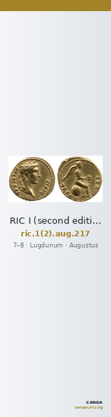 RIC I (second edition) Augustus 217 — CANOA