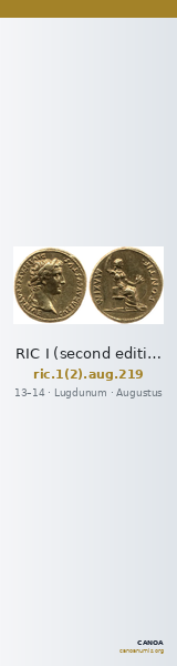 RIC I (second edition) Augustus 219 — CANOA