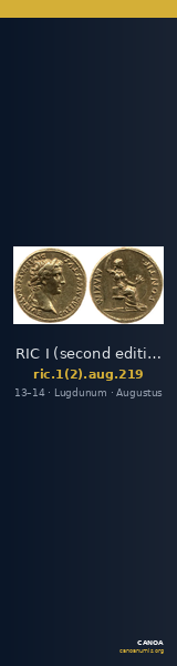 RIC I (second edition) Augustus 219 — CANOA