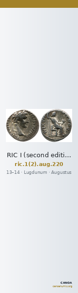 RIC I (second edition) Augustus 220 — CANOA