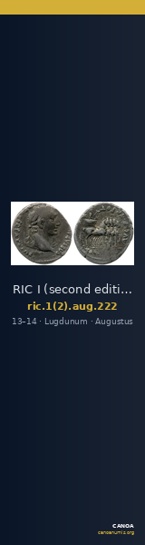 RIC I (second edition) Augustus 222 — CANOA