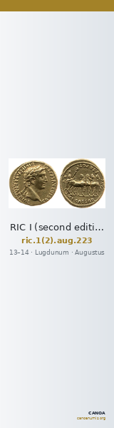 RIC I (second edition) Augustus 223 — CANOA