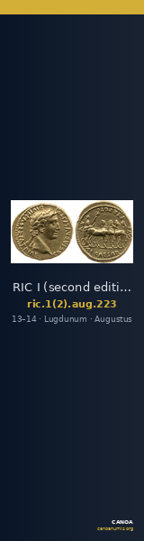 RIC I (second edition) Augustus 223 — CANOA