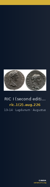 RIC I (second edition) Augustus 226 — CANOA