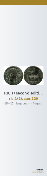 RIC I (second edition) Augustus 229 — CANOA