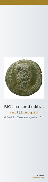 RIC I (second edition) Augustus 23 — CANOA