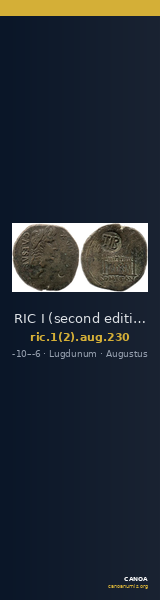RIC I (second edition) Augustus 230 — CANOA