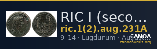 RIC I (second edition) Augustus 231A — CANOA