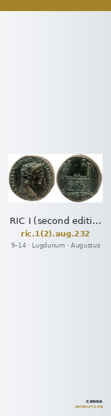 RIC I (second edition) Augustus 232 — CANOA