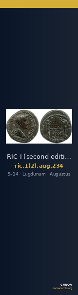 RIC I (second edition) Augustus 234 — CANOA