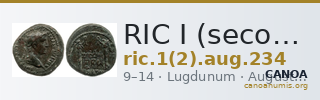 RIC I (second edition) Augustus 234 — CANOA