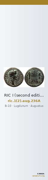RIC I (second edition) Augustus 236A — CANOA