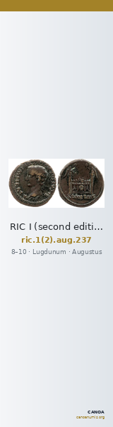 RIC I (second edition) Augustus 237 — CANOA