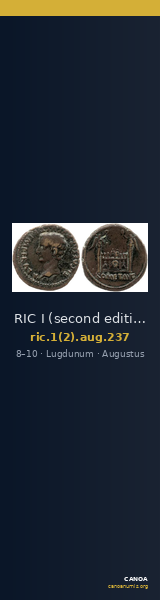 RIC I (second edition) Augustus 237 — CANOA