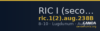 RIC I (second edition) Augustus 238B — CANOA