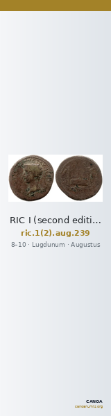 RIC I (second edition) Augustus 239 — CANOA