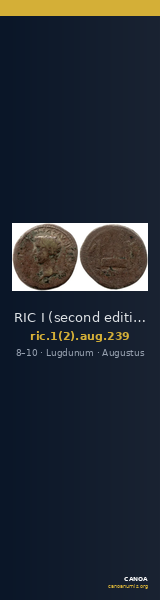 RIC I (second edition) Augustus 239 — CANOA