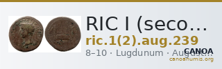 RIC I (second edition) Augustus 239 — CANOA