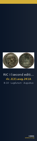 RIC I (second edition) Augustus 241A — CANOA