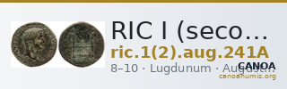 RIC I (second edition) Augustus 241A — CANOA