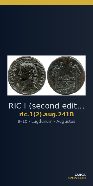 RIC I (second edition) Augustus 241B — CANOA