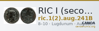 RIC I (second edition) Augustus 241B — CANOA
