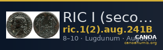 RIC I (second edition) Augustus 241B — CANOA