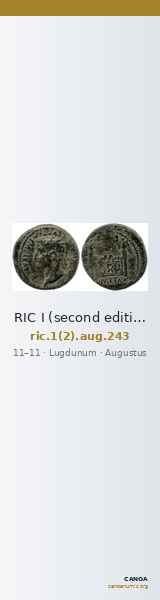 RIC I (second edition) Augustus 243 — CANOA